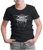 Resim Dark Throne Siyah Çocuk Tshirt 