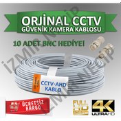 Resim 100 Metre Kamera Kablosu+10 Adet Bnc Konnektör Li 