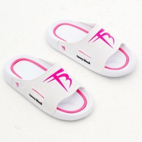 Resim Tonny Black Poıli Taban Logolu Çocuk Unisex Beyaz Terlik Tbacr896 Beyaz 