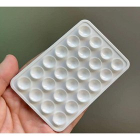 Resim Buççin Beyaz Yapışkanlı Telefon Arkası Yapışkan Telefon Tutucu Dayanıklı Yapışkanlı Vantuzlu Mıknatıslı Bey 