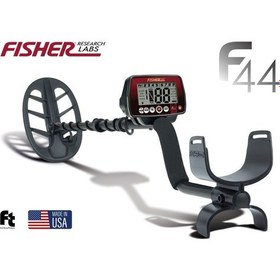 Resim Fısher F44- 28cm Dd Başlık İle Define Dedektörü 