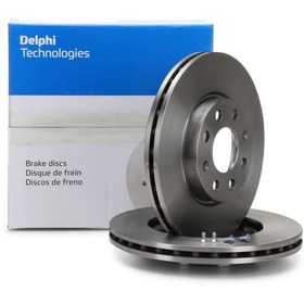 Resim Opel Corsa E Ön Fren Disk Takımı Küçük Tip Delphi Marka 