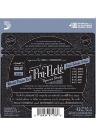 Resim D'Addario EJ44TT Pro-Arté Dynacore, Titanium Trebles, Extra-Hard Tension Takım Tel Klasik Gitar Teli 
