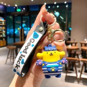 Resim OEMG Çizgi Film Animasyon Stitch Serisi Yumuşak Kauçuk Anahtarlık Bebek Çantası Kolye Anahtarlık Küçük Hediye (Yurt Dışından) 