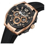 Resim Naviforce Erkek Kol Saati Fonksiyonlu Silikon Kordon 2210 Siyah - Rose Gold 