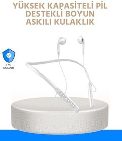 Resim Gürültü Azaltıcı Ergonomik Boyun Askılı Kablosuz Kulaklık 