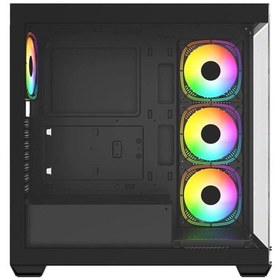 Resim Power Boost Pb-a7510b 750w 80plus Bronze 4x120mm Argb Fanlı Atx Siyah Kasa 