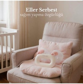 Resim Mamajoo Kybele Giyilebilir Çiftli Göğüs Pompası 150 Ml 9 Kademe Ayarı 