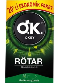 Resim Rötar Geciktiricili 20'li Prezervatif Ginseng Masaj Jeli 200 Ml 