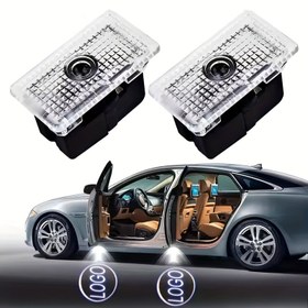 Resim For Tesla Model 3, S, Y ve X Serisi için LED Kapı Yansıtma Hoşgeldiniz Işığı - Logo ile Yüksek Parlaklık 12-24V USB Şarjlı Lamba, Akıllı Telefonlar, Arabalar ve Daha Fazlası İçin İç Aydınlatma Aksesuarı, Araba Kapı Süslemesi | Şık Araba Tasarımı | USB Şarjlı Işık, Süsleme için Araba Işıkları 