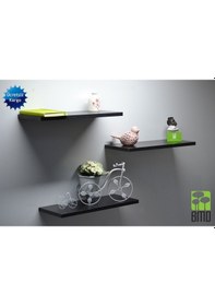 Resim 3 Lü Set Renkli Raf 90 Cm 