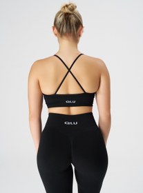 Resim Qlu Attractive Collection Women's Seamless Triangle Bra/Sports Bra 