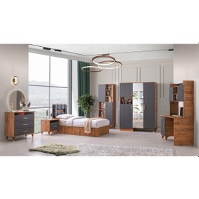 Resim Asos Mdf Genç Odası Takımı 