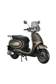 Resim Yiben Palermo Kahverengi 50cc Benzinli Scooter 