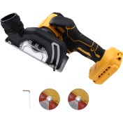 Resim Skyeyyt 3 Inç Mini Açı Öğütücü Kablosuz Seçkin Kesici Alet Kesme, Dewalt 18V 20V Pil Için Dairesel Testere Elektrik Aleti (Yurt Dışından) 