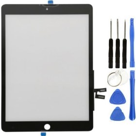 Resim Apple Uyumlu iPad 9.nesil A2602-a2603-a2604-a2605 Servis Dokunmatik Siyah + Tamir Seti 