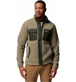 Resim Columbia Juniper Peak Full Zip Fleece Yeşil Erkek Outdoor Polar Xe6508 Yeşil 