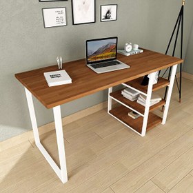 Resim Woodesk CPT4617-140 75x140x60 CM Dizayn Masif Ağaç Çalışma Masası Woodesk