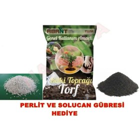 Resim narım Özel Karışım Iç Ve Dış Mekan Bitki Toprağı 5 Litre Çiçek Toprağı Perlit Ve Solucan Gübresi Hediye 