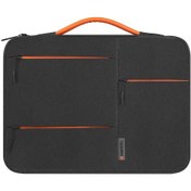 Resim Lemestar 13" Su Geçirmez İş Laptop Çantası - Çok Katmanlı Koruma, Pu Sap, 3 Boyut Seçeneği Laptop Çantası 