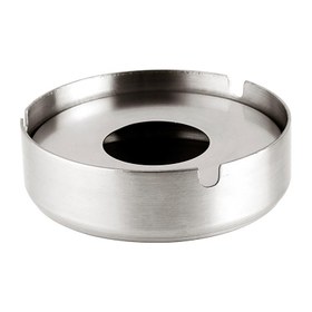 Resim Biradlı BRD-AT04 Kapaklı Çelik Küllük, 10 cm 
