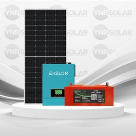 Resim Ynr Solar 3 Kw Mppt Solar Güneş Enerjisi Bağ Evi Paketi Lityumlu 