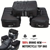Resim Yeni Motosiklet Bagaj Çantası Üst Çanta R1250GS R1200GS LC R 1200GS LC R1250GS Macera ADV F750GS F850GS Üst Kutu Bagaj Çantası 