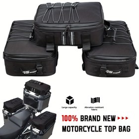 Resim Yeni Motosiklet Bagaj Çantası Üst Çanta R1250GS R1200GS LC R 1200GS LC R1250GS Macera ADV F750GS F850GS Üst Kutu Bagaj Çantası 