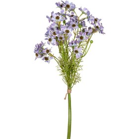 Resim Euroflora HDYEN03027 Yapay Çiçek Papatya Demeti Mor 65 cm 