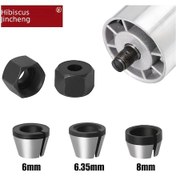 Resim Kosona 5'li Fantezi Dönüştürme Seti: 6mm-8mm Kesici Uçları İçin Dayanıklı Somun Tutucuları Ve Aksesuarlar - Profesyonel Ve Ev Kullanıma Uygun 