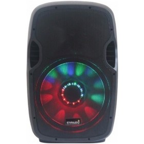 Resim Staraudio SBMN-15RGB Kumandalı 2 Telsiz Mikrofonlu Bluetooth Hoparlör 