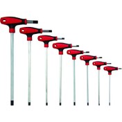 Resim İzeltaş Yuvarlak Başlı T Tipi Allen Anahtar Takımı (8 PARÇA) 4921 00 8108 