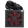 Resim EVEREST EPS-600A, Peak 600W, 12cm Fan, ATX, Aktif PFC, GAMING Power Supply (PSU) Bulk 