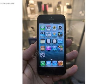 Resim Apple iPhone 5 Sıfır | 32 GB Gri 