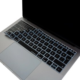 Resim McStorey Laptop Macbook Pro Klavye Kılıf Türkçe Q Baskılı A1534 A1708 ile Uyumlu 