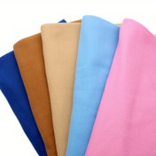 Resim Çift Taraflı Polar Kumaş, 59x19,69 inç - DIY Projeleri, Yastıklar, Ev Tekstili ve Evcil Hayvan Malzemeleri için Düz Renklerde Yumuşak Polyester Malzeme - Elde Yıkanabilir, Önceden Kesilmiş Kumaş Parçası, %100 Polyester, El Sanatları Malzemeleri|Süs Tekstilleri|Dayanıklı Kumaş, Polar Kumaş 