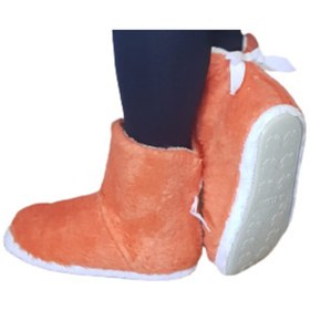 Resim MAGİCAL STORY Kadın M/s Kaymaz Termo Tabanlı Ses Yapmayan Panduf Ev Yarım Bot 