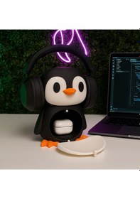 Resim Penguen Kulaklık Standı - Fibrika Store 
