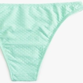 Resim Koton Astarlı Aksesuar Detaylı Dokulu Bikini Altı Yeşil 5sak00094mm Yeşil 