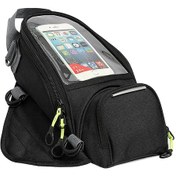 Resim Ruicoo Moto Universal Manyetik Tank Çantası - 5l Su Geçirmez 3 Bölmeli 32x18x7cm Taşıma Çantası 