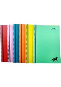 Resim A4 Defter Pp Telli Spiralli Yaprak 72 Yaprak-Kareli 