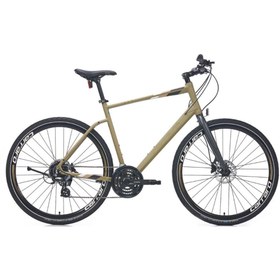 Resim Carraro Sportive 28 324 480H 24-V Hd Şehir Bisikleti Haki Yeşil Siyah Gri 