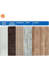 Resim Eliusta_Ticaret Tekerlekli Mdf Masa Orta Sehpa Ofis Sehpası Yemek Masası 