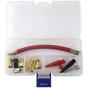 Resim Novahub 11 Parçalık Şişirme Seti: Bisiklet, Top Ve Balonlar İçin Esnek Hortum Ve Nozullar 