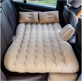 Resim Blooma Araç Içi Şişme Yatak Çakmaklık Pompalı 130X80X40 cm Krem 