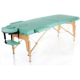 Resim Medikalbirlik Ahşap 2 Parça Katlanabiir Masaj Masası Yeşil Vmaxi0133 
