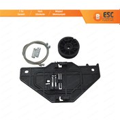 Resim Citroen C3 MK2 SC A51 2009-2016 5-Kapı İçin Ön Sağ Cam Kriko Seti 