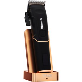 Resim POWERTEC TR-5400 Saç-Sakal-Vücut-Ense-Günlük Tıraş Makinesi 3'lü Set 