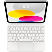 Resim Apple Magic Keyboard iPad 10. Nesil Uyumlu Türkçe Q Klavye MQDP3TQ/A Apple