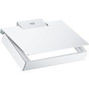 Resim Grohe Selection Cube Tuvalet Kağıtlığı - 40781000 